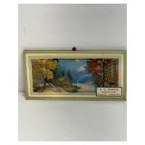 1956 SC Hewitt general store wall art thermometer