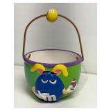 M&M ceramic Easter basket