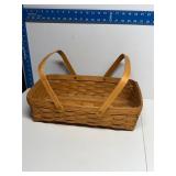 Longaberger gathering basket with swinging handles