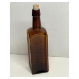 Buckley Co Electric Bitters amber bottle