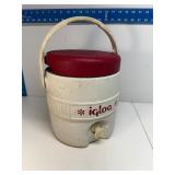 Vintage igloo cooler dispenser