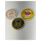 Steam engine power show buttons