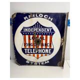 Independent telephone porcelain Kinloch System