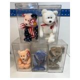 Ty beanie baby bears collectible group lot