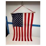 Hanging banner flag
