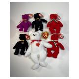 Ty beanie baby bears collectible group lot
