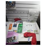 Tablecloths, crafts, decoratives lot