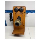 Kellog antique phone with wiring schematic