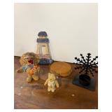 Shelf decor lot