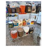 Contents of rolling shelf