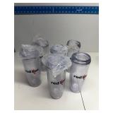 6 red lion tumblers