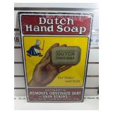 Dutch hand soap sign