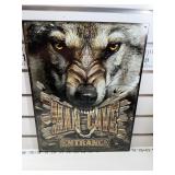 Man cave entrance sign
