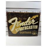 Fender Stratocaster sign