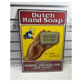 Dutch hand soap sign
