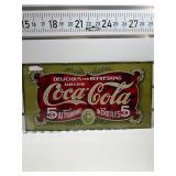 Coca Cola at fountains 5c sign