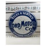 Ford motor co round sign