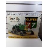 Step up, Oliver sign