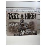 Take a hike! Sign