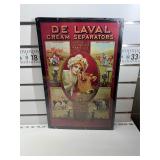 De laval cream separator sign
