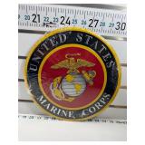 USMC round sign
