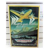 Northwest Airlines sign