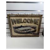 Welcome sign
