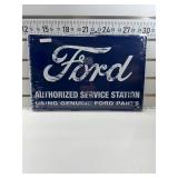 Ford service station sign