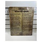Man cave 10 commandments sign