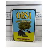 Orsi olive oil sign