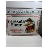 Ceresota flour sign