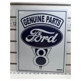 Genuine parts Ford sign