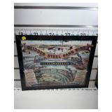 Glidden steel barbed wire sign