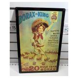 Borax king sign