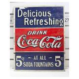 Coca Cola 5c sign