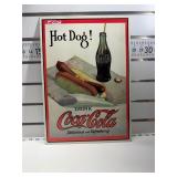 Hot dog! Coca Cola sign