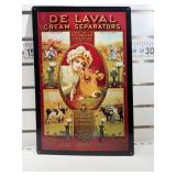 De laval cream separator sign