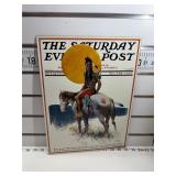 Saturday evening post sign