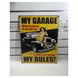 My garage sign