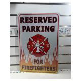 Reserve parking for firefighters