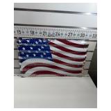 American flag sign