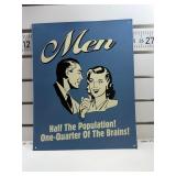 Men sign