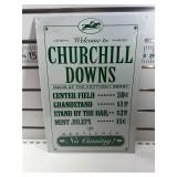 Churchill downs sign