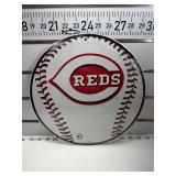 Cincinnati reds round sign