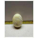 moonstone or quartz crystal freeform egg