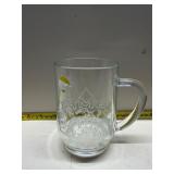Camel glass beer mug