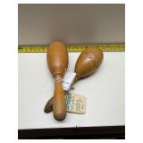 vintage wooden sock darners