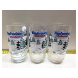 Budweiser Clydesdale glasses
