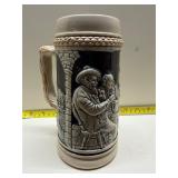 vintage German ceramic beer stein