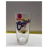 Coors Original Dallas Stars beer glass